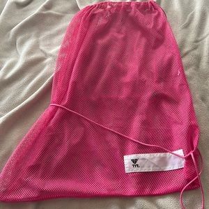 Pink TYR mea swim bag